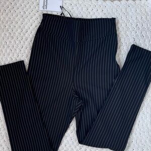 Unique Vintage High Waist Pinstripe Cigarette Pants- NWT- M 6/8